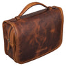 Waschtasche Leder
