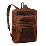 "Gilbert" Großer Leder Rucksack Herren & Damen Laptop 15 - 16 Zoll
