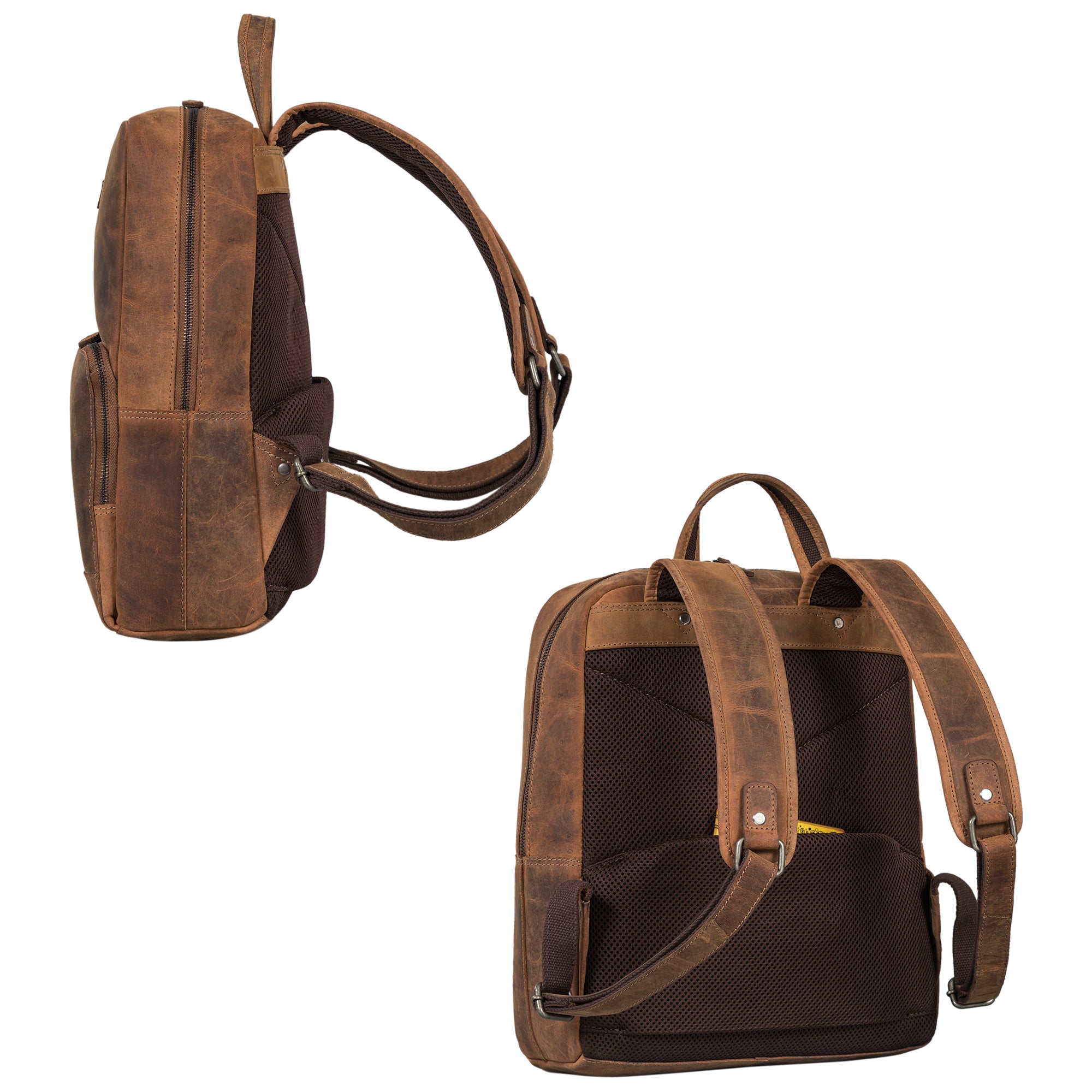 Damenrucksack Laptop braun