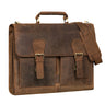 "Ludger" Leder Laptoptasche 15,6 Zoll