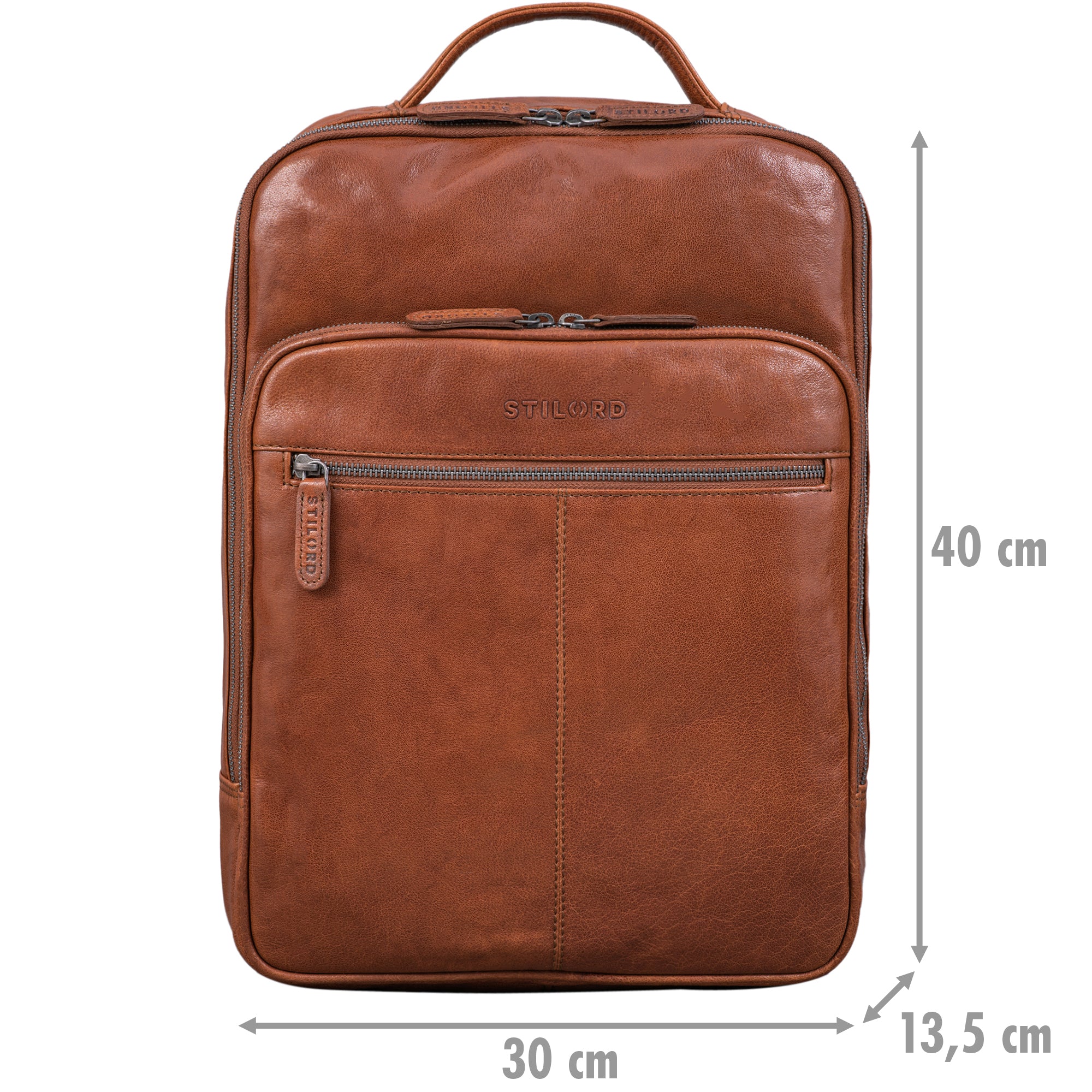 Lederrucksack XXL Business