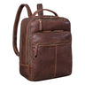"Nikita" Laptoprucksack Leder Groß Unisex