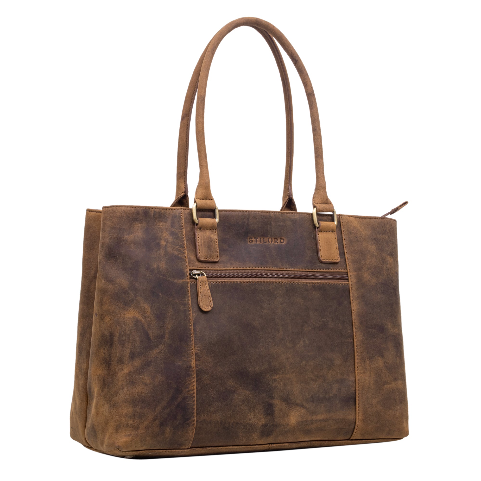 Leder Laptoptasche Handtasche 
