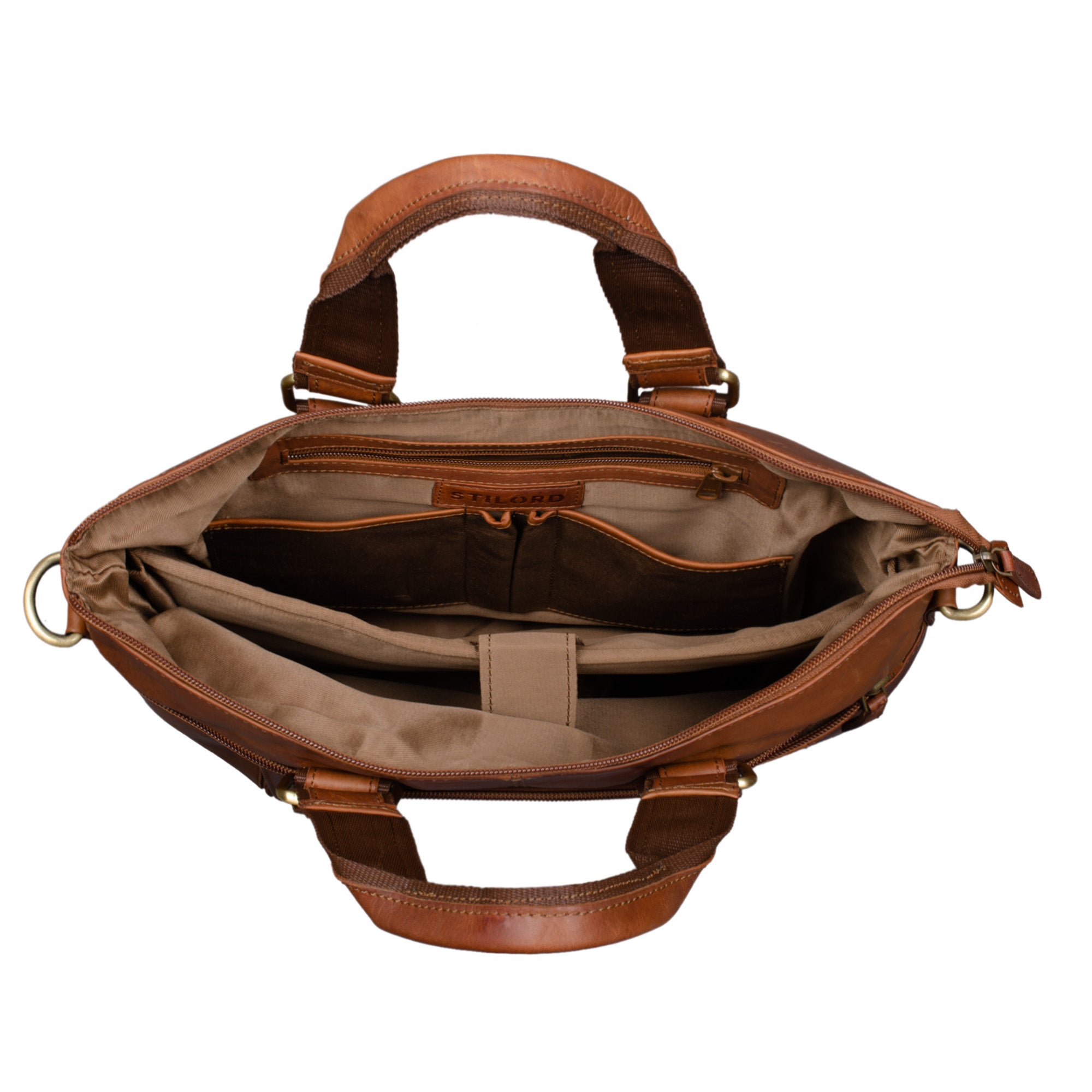 Bürotasche Leder elegant