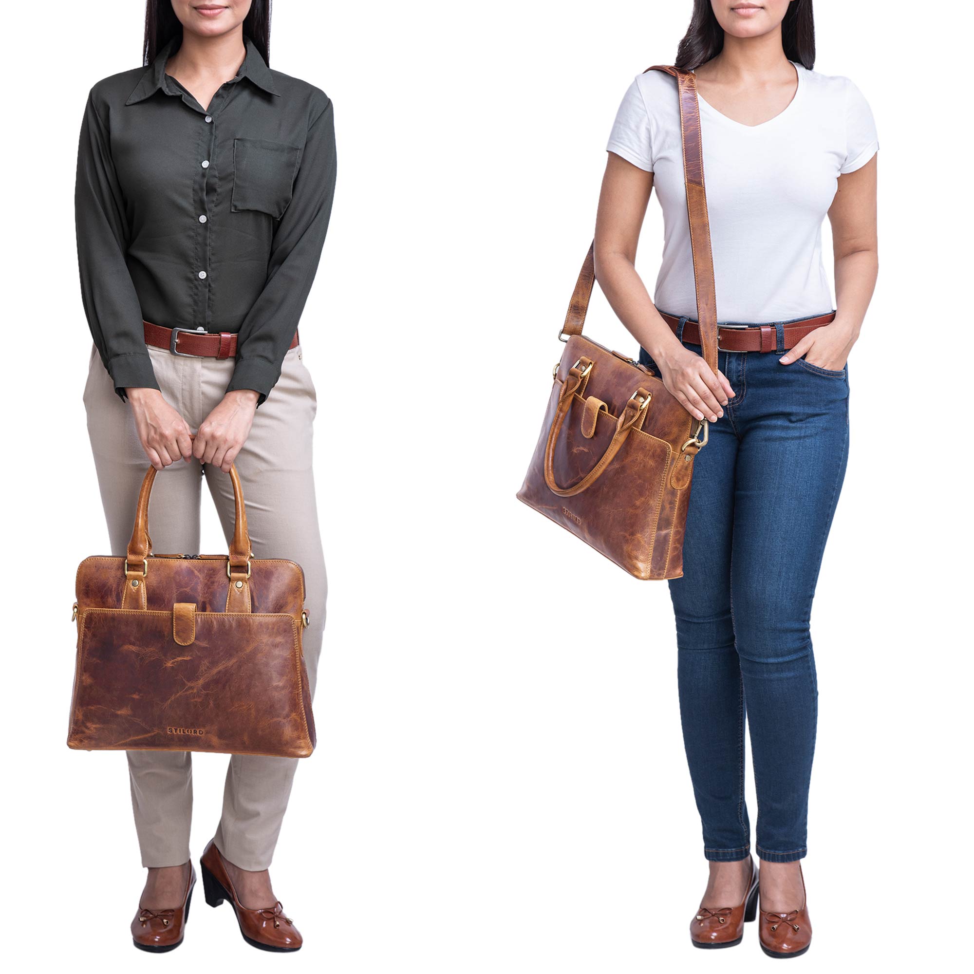 Elegante Abendtasche Echtleder