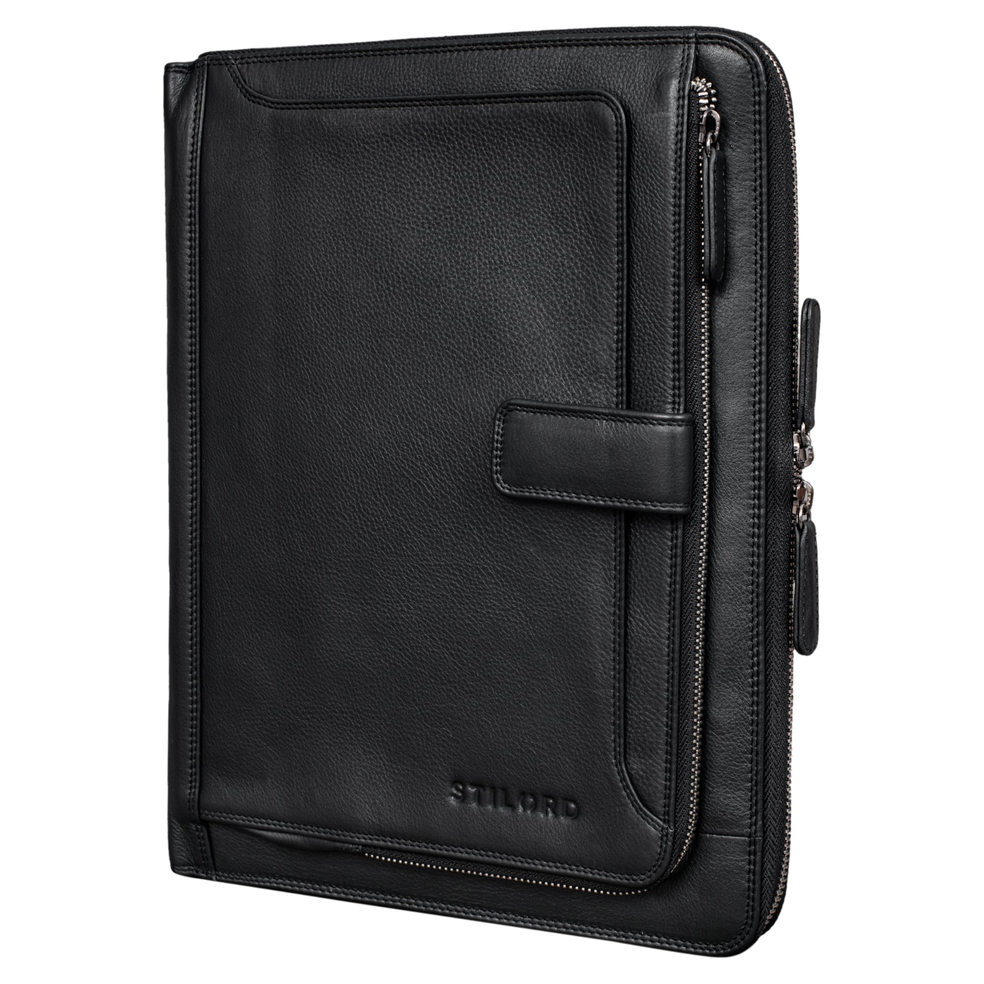 Businessmappe Leder schwarz