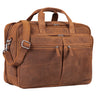 "Gigantus" XXL Aktentasche Leder Laptoptasche 17 - 19 Zoll