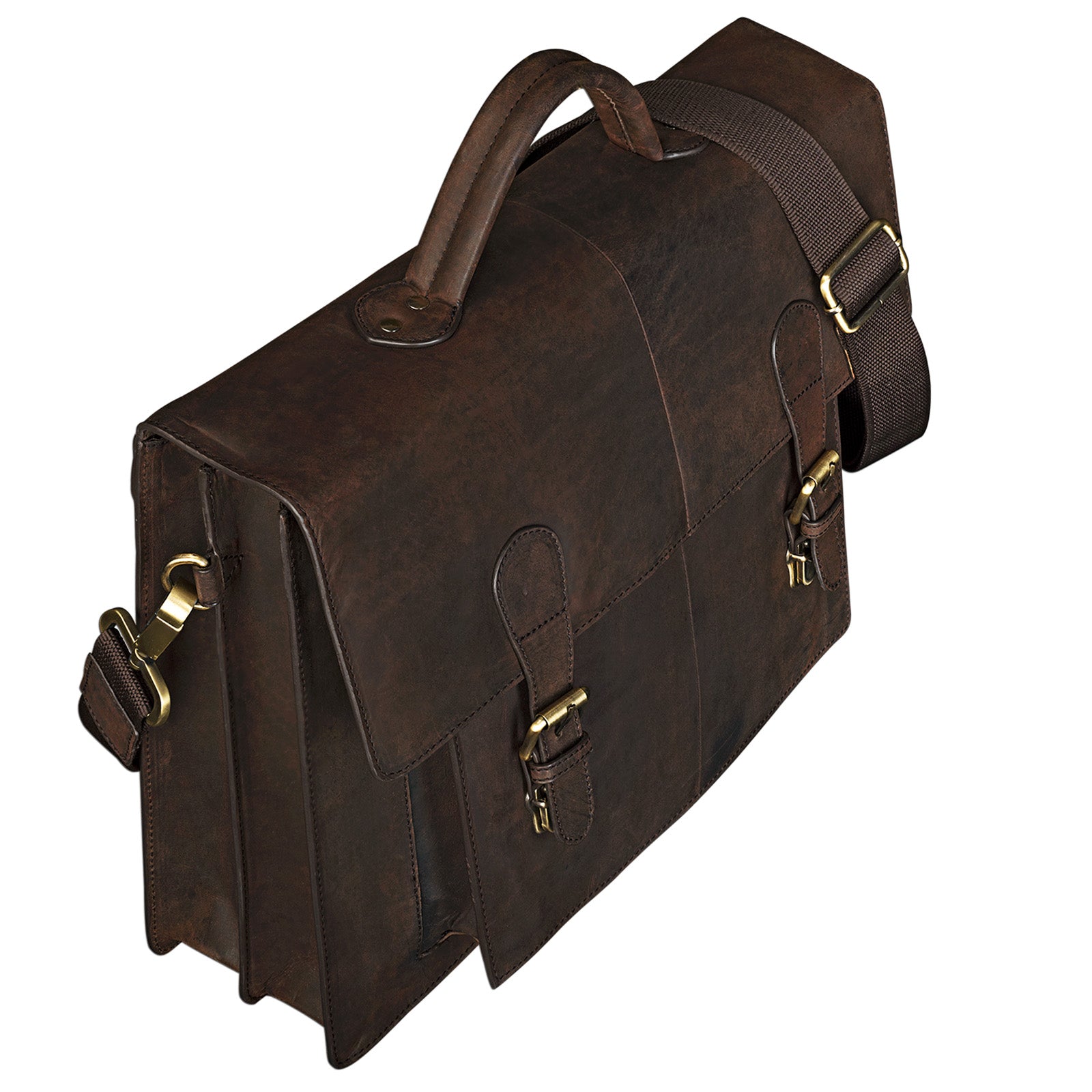 Zeitlos klassische Leder Aktentasche