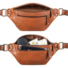 Vintage Leder festivaltasche
