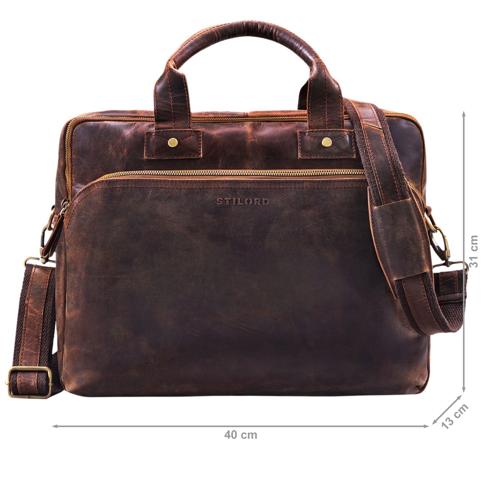 Leder Herren Business Umhängetasche