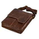  Braune Umhängetasche Leder Vintage 