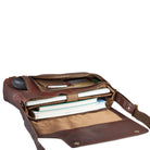 Ledertasche Kuriertasche Vintage XL