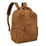 "Silva" Großer Business Rucksack Tasche Leder