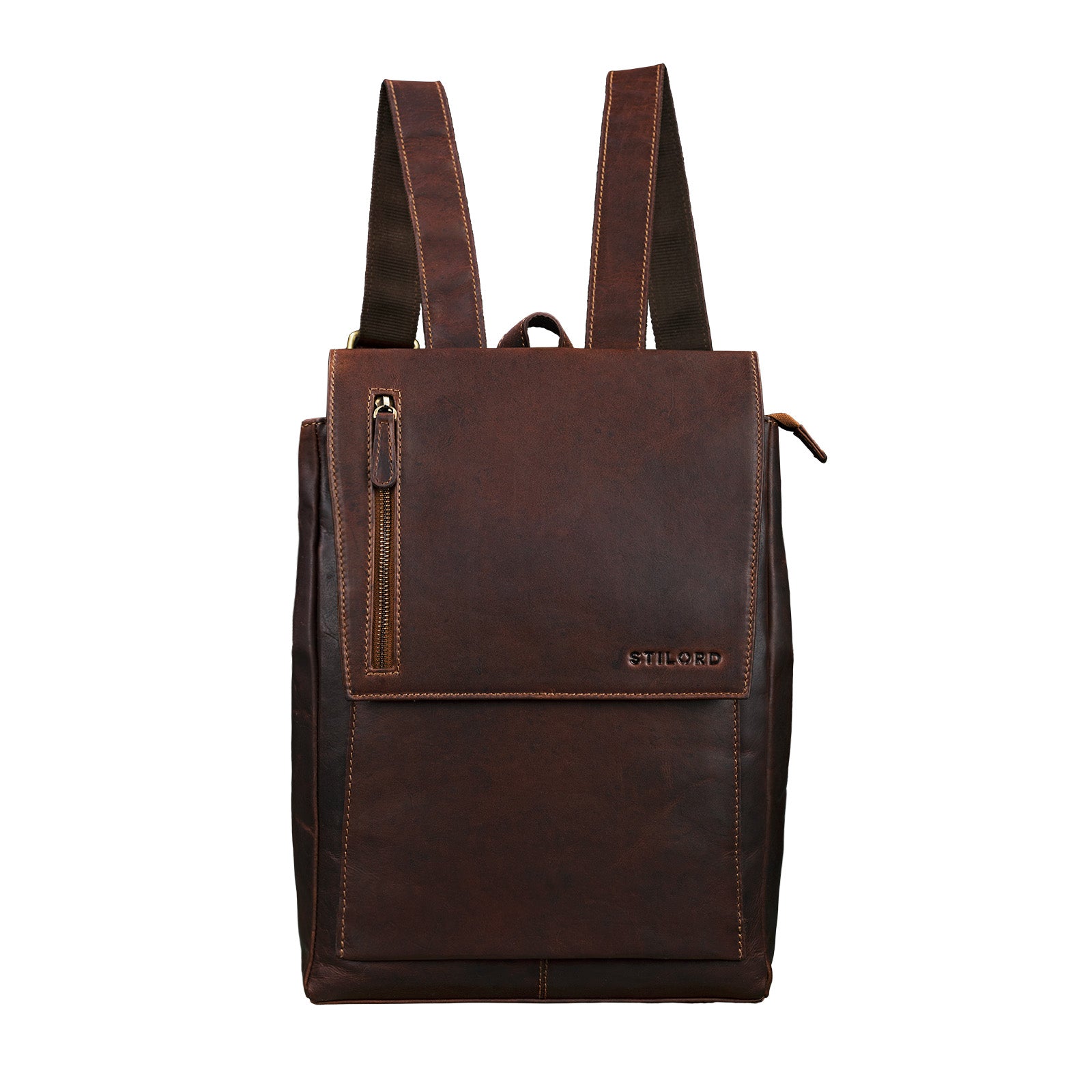 Großer Daypack Männer dunkel braun