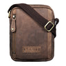 "Brandon" Herrenhandtasche Leder Umhängetasche