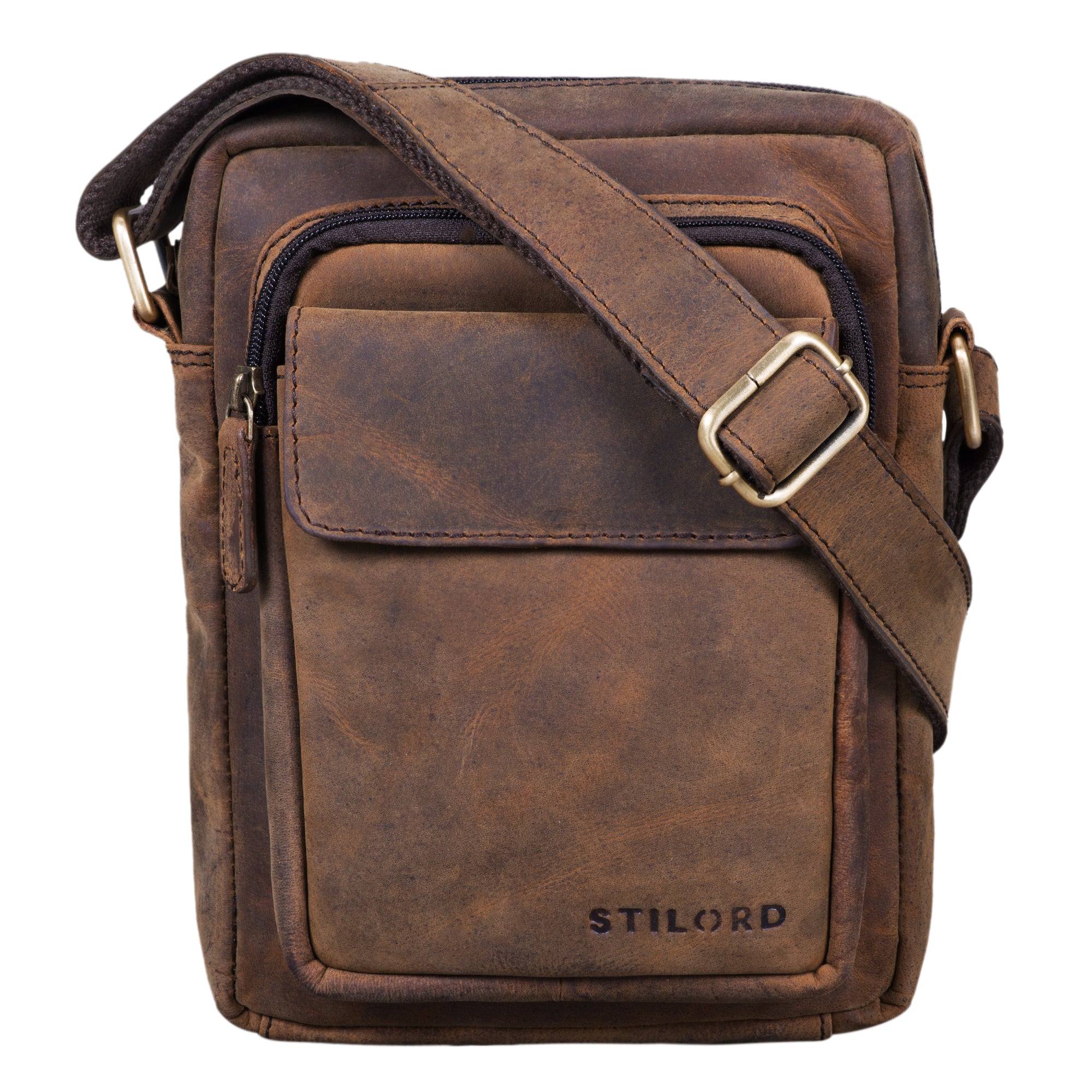 Ledertasche zum Umhängen Herren klein