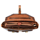 Umhängetasche Leder cognac braun