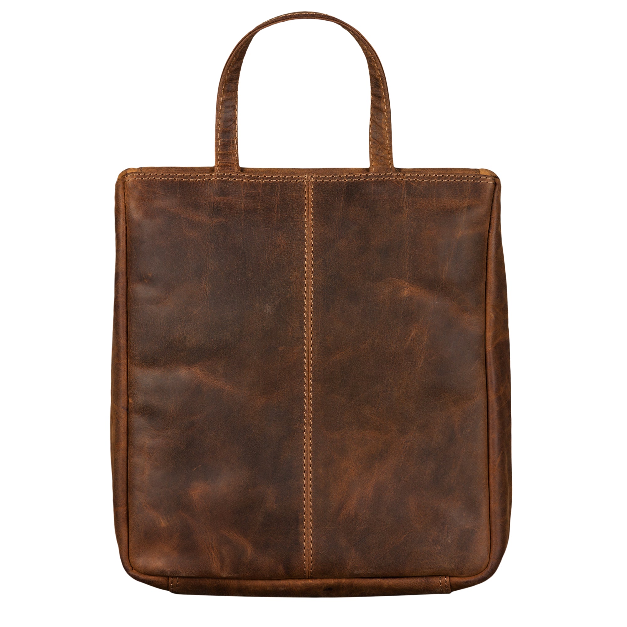Leder Waschtasche klein