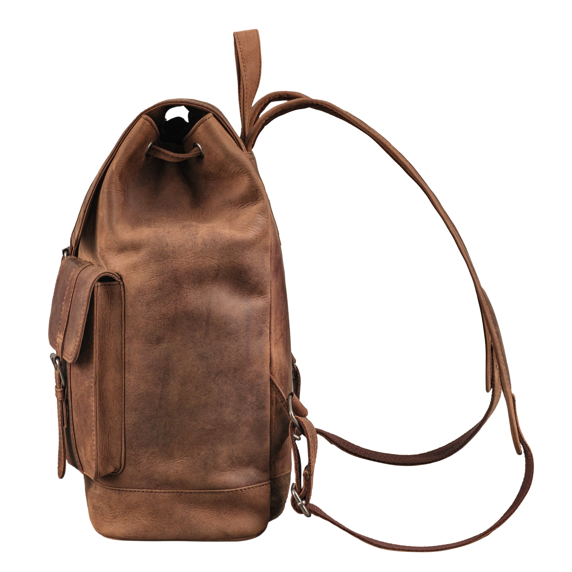 Leder Rucksack für 15 Zoll Laptop