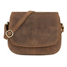 "Savannah" Umhängetasche Damen Leder kleine Echtleder Handtasche