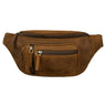 "Greg" Bauchtasche / Gürteltasche Echtes Leder für Damen Herren Groß