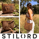 Moderne Damen Schultertasche kompakt