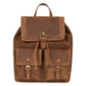 "Nora" Großer Lederrucksack Vintage für Damen und Herren