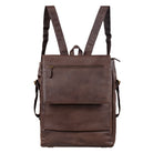 rucksack herren leder braun