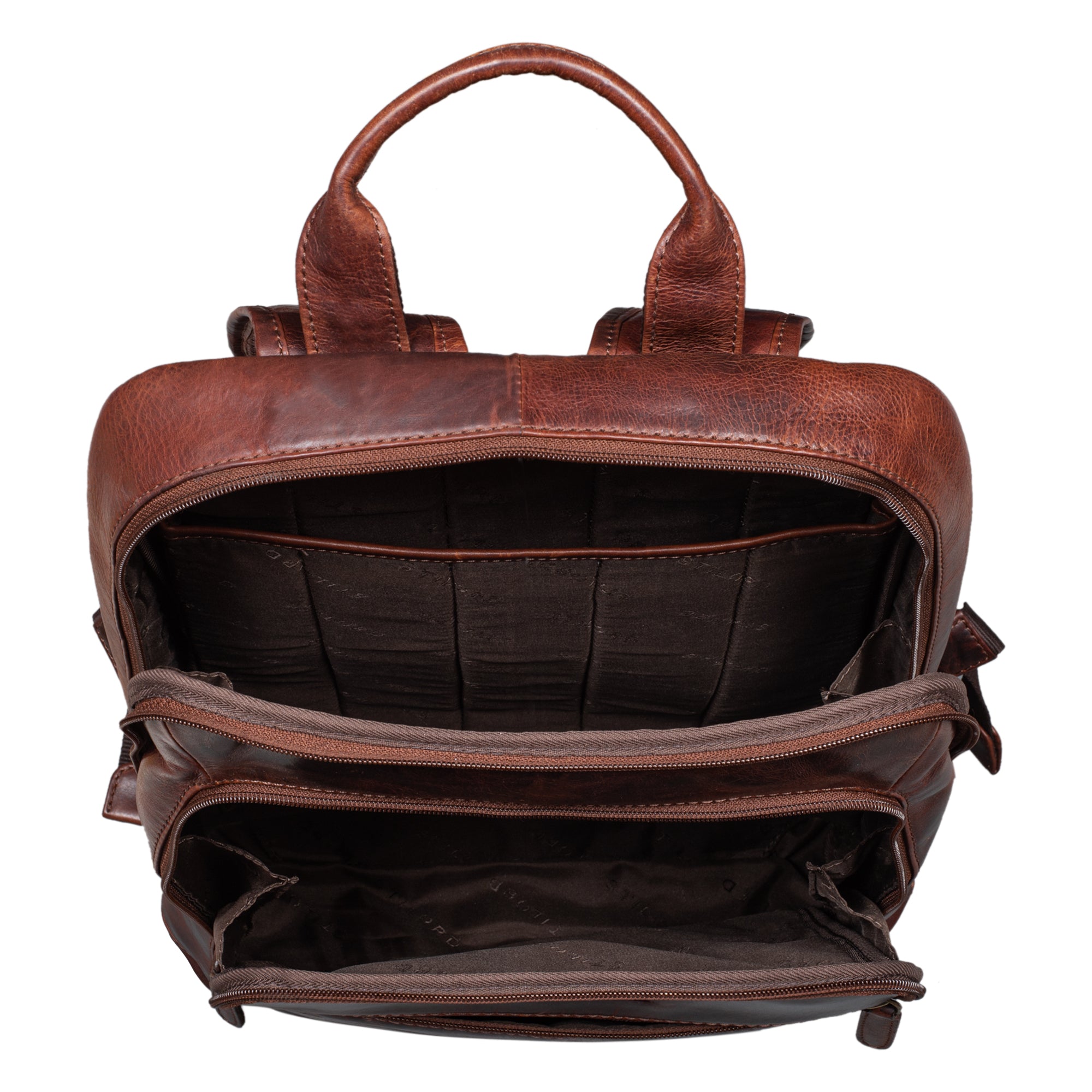 Rucksack echtes Vintage Leder