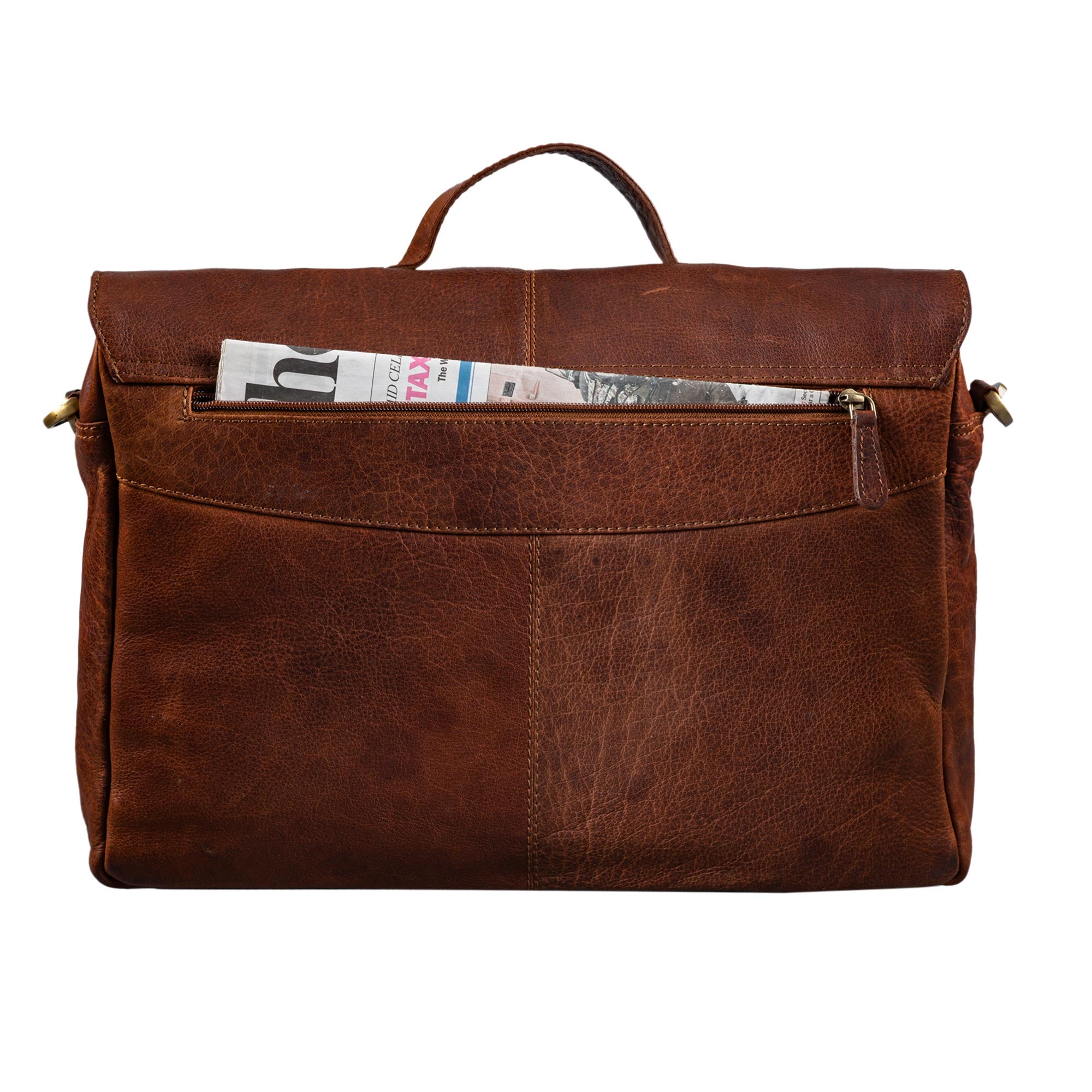 Große Ledertasche Männer XL
