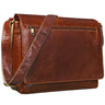 B-WARE  "Phil" Ledertasche Herren Umhängetasche Laptop Leder