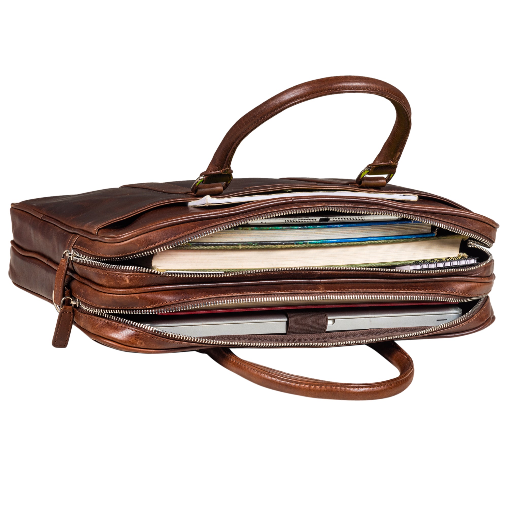 Schultertasche Business Ledertasche