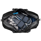 Reise Tasche Leder schwarz