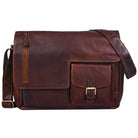 Braune Ledertasche Herren Vintage