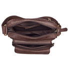 Vintage Leder Umhängetasche klein