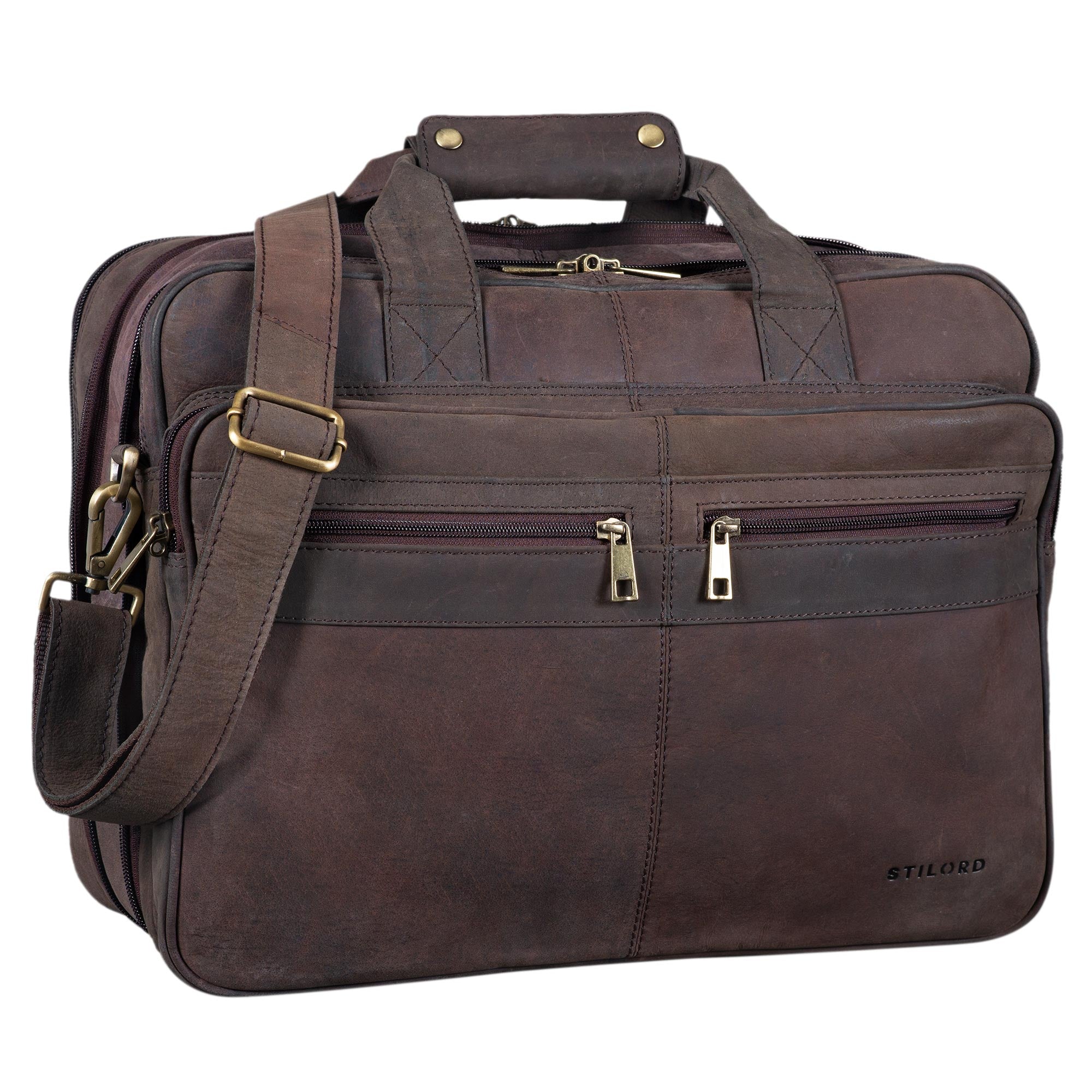 Leder Lehrertasche Herren XL