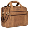 "Experience" Vintage Lehrertasche Leder groß Herren Damen