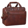 "Experience" Vintage Lehrertasche Leder groß Herren Damen