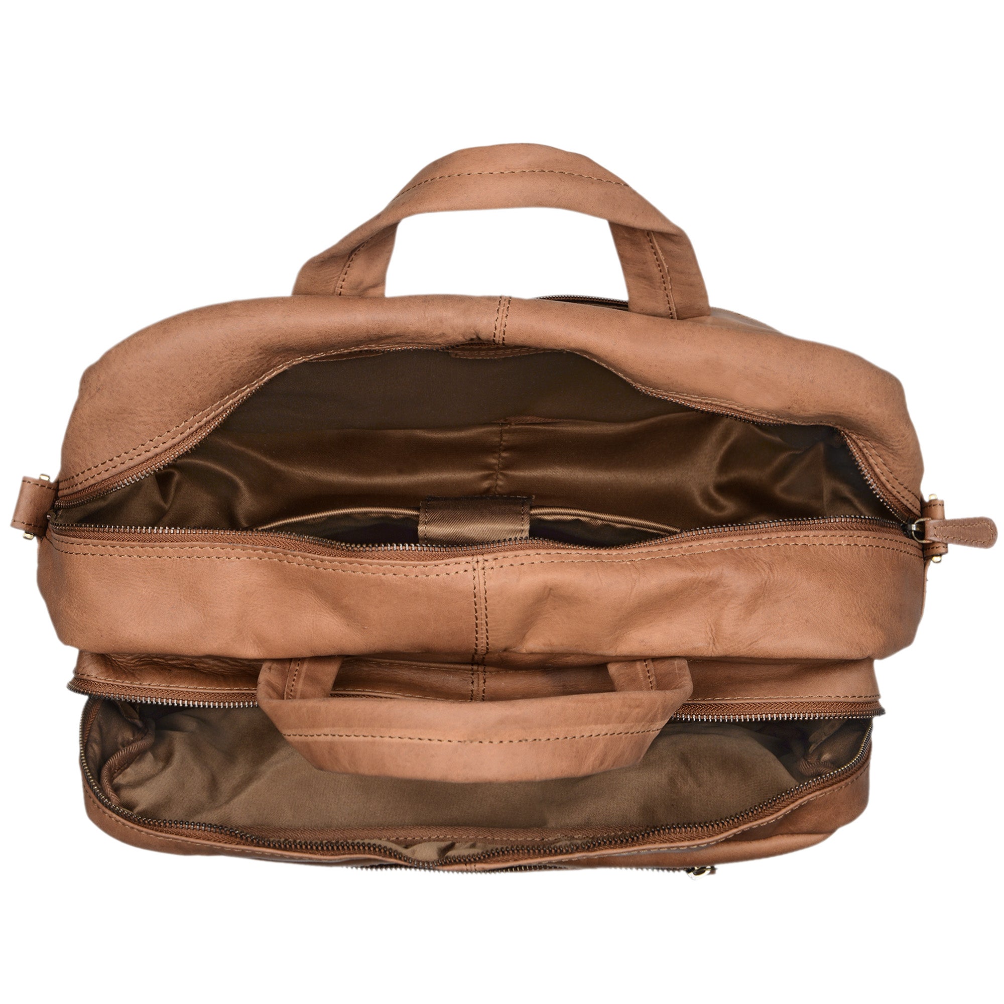 Vintage Design Lehrertasche braun
