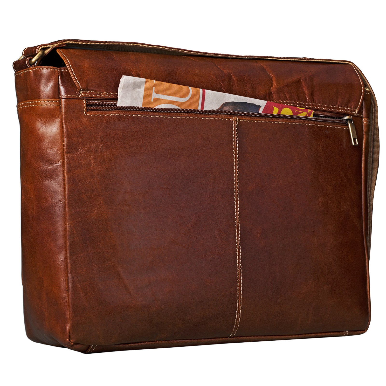 Leder Umhängetasche Braun