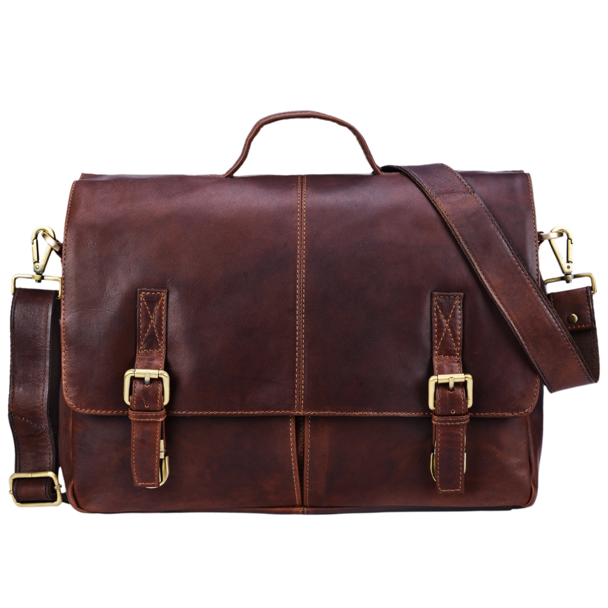 Leder Lehrertasche Vintage Herren
