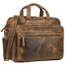 B-WARE "Walt" Vintage Aktentasche Leder Herren Damen