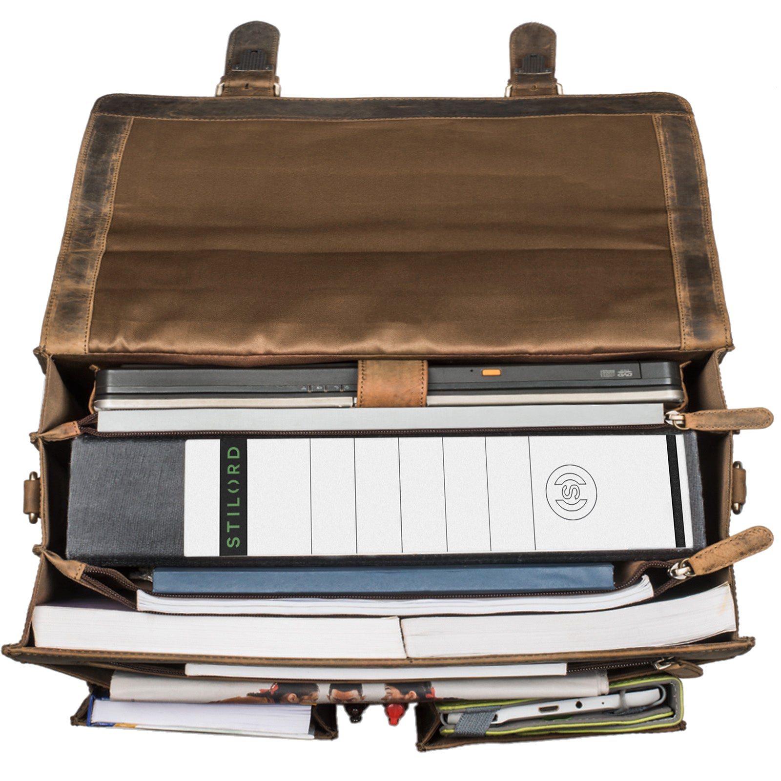 Klassische Bürotasche A4 Aktenordner