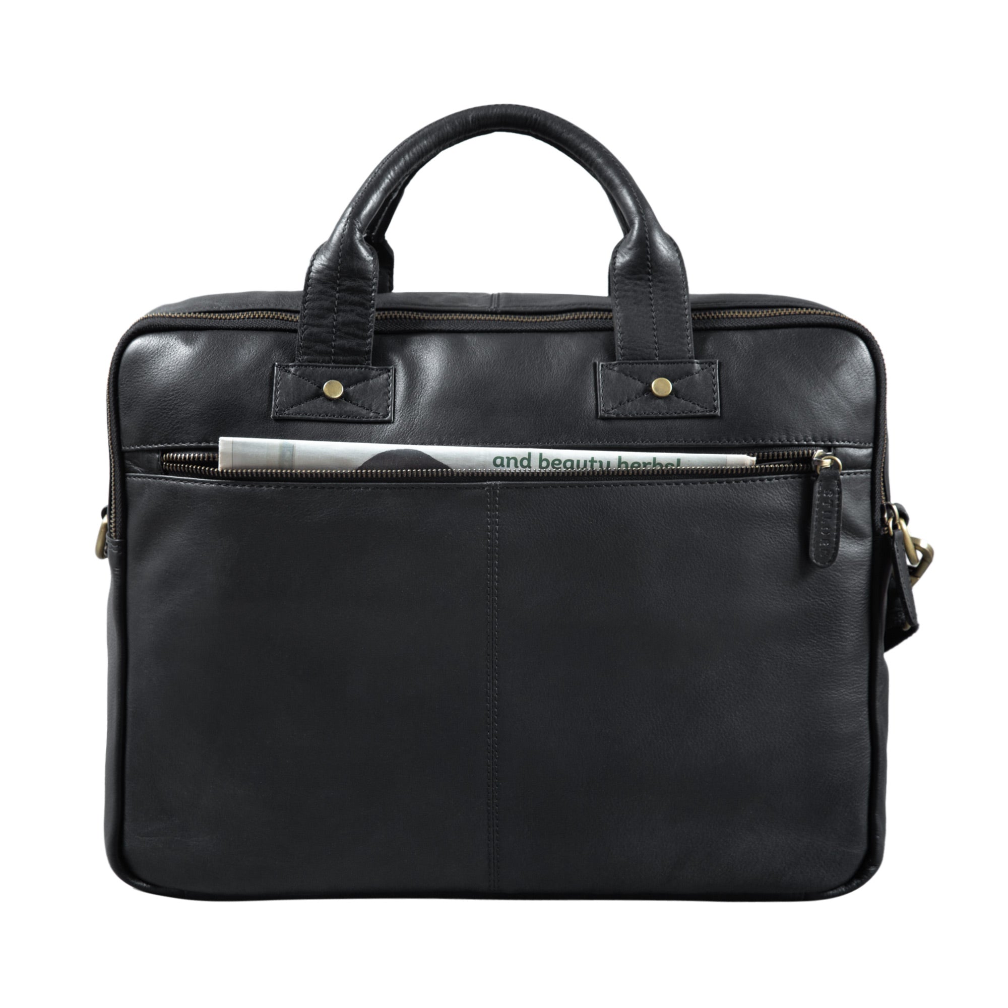Schwarze Henkeltasche Groß