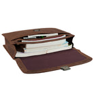 Vintage Ledertasche 15.6 Zoll Laptop-Fach