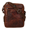 "Nash" Ledertasche Männer Vintage