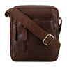 "Jamie" Herren Ledertasche Umhängetasche klein