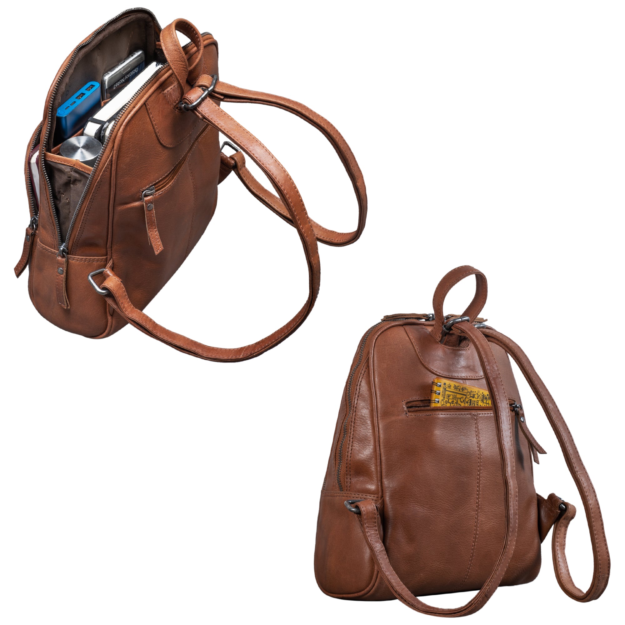 Damenrucksack vintage modern klein