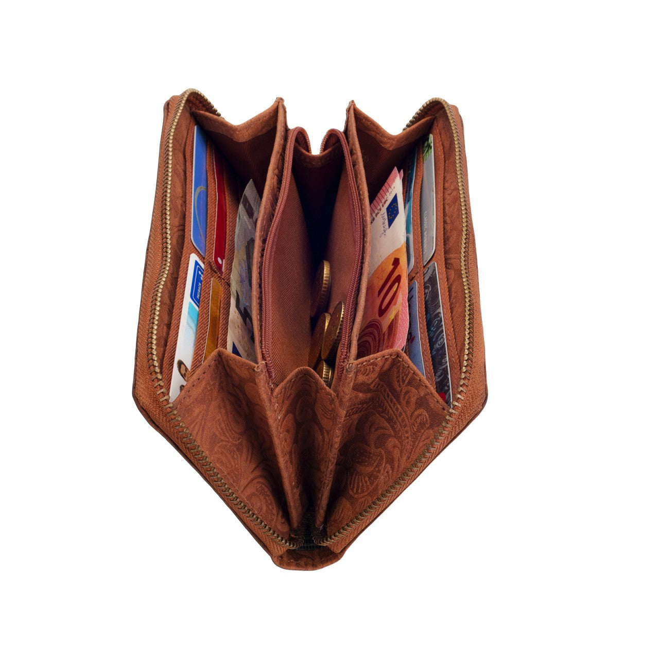 Portmonee Leder braun