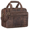 "Experience" Vintage Lehrertasche Leder groß Herren Damen
